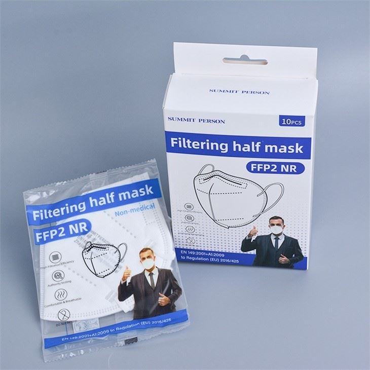 Einweg-Atemschutzmaske FFP2 schwarz (10 Stk.)
