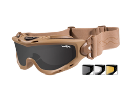 Wiley X Spear Goggle 3-Lens Kit Tan